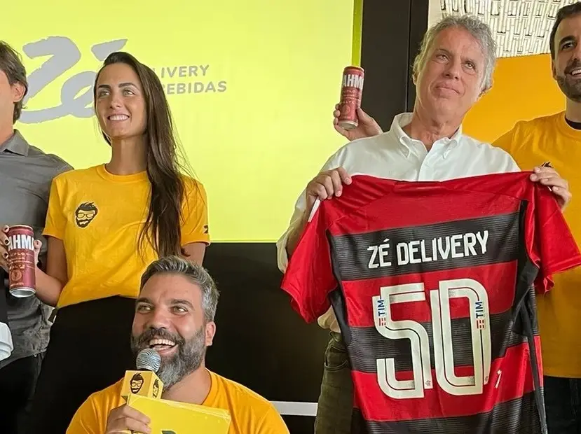 Flamengo fecha acordo de R$ 26 milhões com Zé Delivery